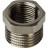 Футорка НВ 1/2" х 3/8", никелированный Millennium XFMF1238
