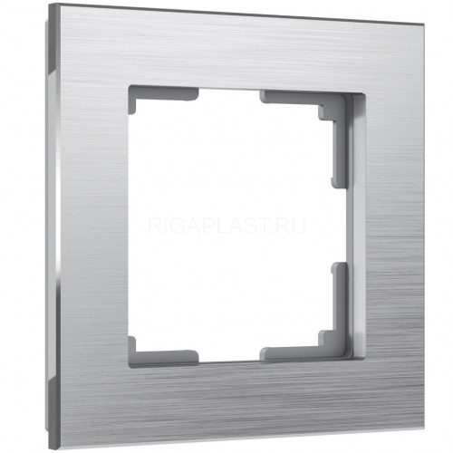 Рамка на 1 пост Werkel Aluminium (алюминий) W0011706