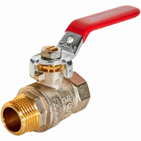 Кран шаровой ВН/НР 1/2", рычаг ROMMER