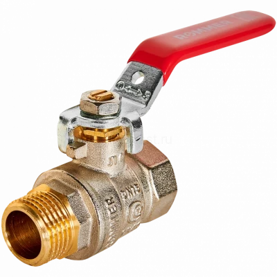 Кран шаровой ВН/НР 1/2", рычаг ROMMER