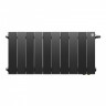 Радиатор биметаллический Royal Thermo PianoForte 300 Noir Sable 8 секций, нижнее подключение VDR80