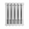 Радиатор алюминиевый Smart Install Easy One 500 4 секции, боковое подключение