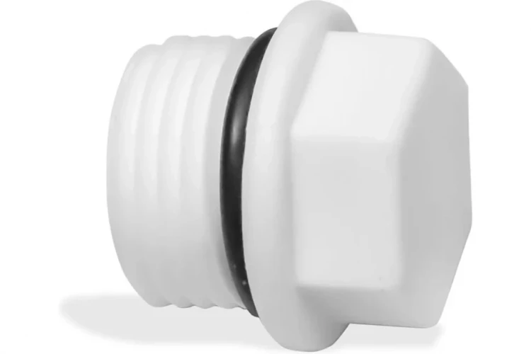 Заглушка полипропиленовая 1/2" НР с прокладкой Millennium 3M92-ste-200с00