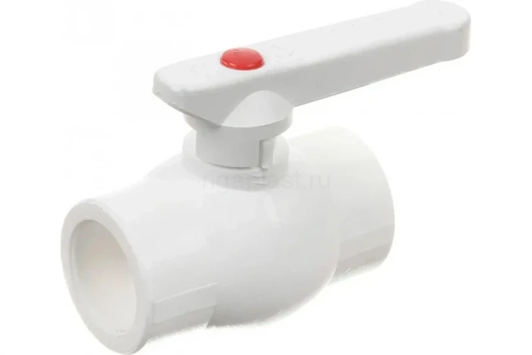 Кран шаровой полипропиленовый 32 с латунным шаром Millennium 3M42-vlc-320003
