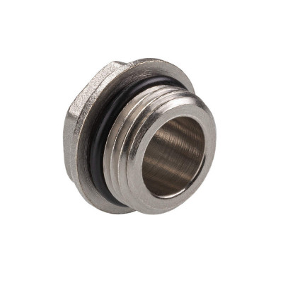 Заглушка с наружной резьбой и уплотнением VALTEC 1/2", VTr.583.NR.0004