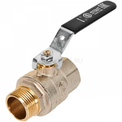 Кран шаровой полнопроходной STOUT 3/4", ВР/НР, ручка «рычаг», SVB-0003-200020