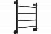 Полотенцесушитель водяной Двин J 60/50 1"-1/2", чёрный матовый