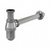 Сифон бутылочный 1 1/4 x 32 для раковины, хром Alcaplast