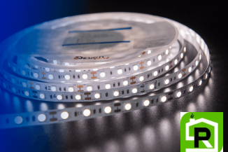 Лента светодиодная LUX, 5050, 60 LED/м, 14,4 Вт/м, 12В, IP33, Нейтральный белый (4000K)