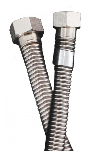 Подводка для газа сильфонная 1/2" г/г, 4 м Millennium