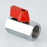 Кран шаровой VALTEC MINI 1/2" ВР/ВР, флажок (VT.330.N.04)