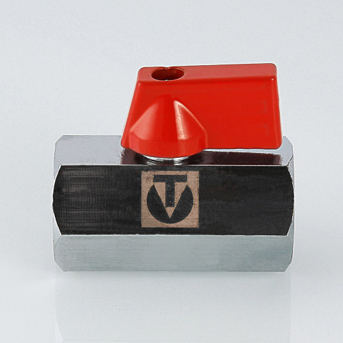 Кран шаровой VALTEC MINI 1/2" ВР/ВР, флажок (VT.330.N.04)