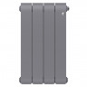 Радиатор биметаллический Royal Thermo Infinity 500 Silver Satin 4 секции, боковое подключение