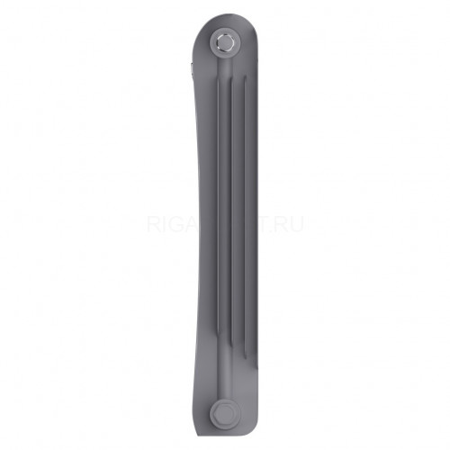 Радиатор биметаллический Royal Thermo Infinity 500 Silver Satin 4 секции, боковое подключение