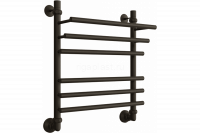 Полотенцесушитель водяной Двин F Primo 60/50 1"-3/4"-1/2", чёрный матовый