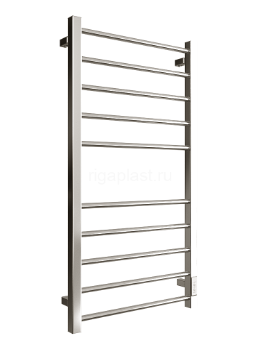 Полотенцесушитель электрический ДВИН S plaza neo 100/50, полированный, с диммером, арт. 4657763843625
