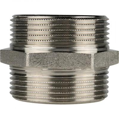 Ниппель HH 1 1/2, никелированный STOUT SFT-0004-112112