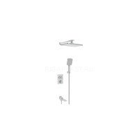 Встроенный смеситель для ванны Vieir с 3-функ. V25006-3F Белый