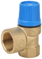 Клапан предохранительный для систем водоснабжения ВВ 1/2" х 3/4", 10 бар TIM