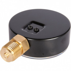 Манометр радиальный 80 мм, 10 бар, 1/2" ROMMER