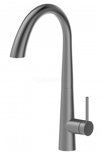 Смеситель для кухни ViEiR V15058-G, с высоким изливом, графит