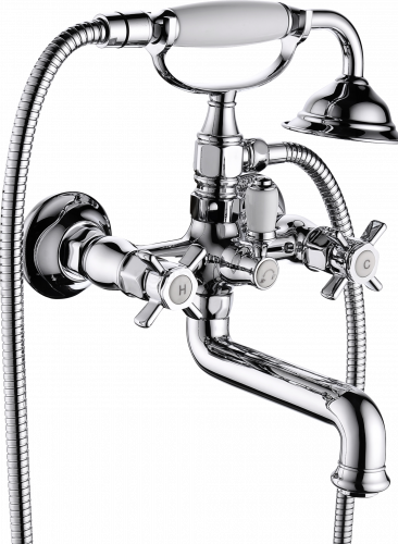 Смеситель для ванны GANZER GZ15132, хром