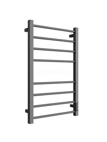 Полотенцесушитель электрический ДВИН S plaza neo 80/50, графит, с диммером, арт. 4657795055164