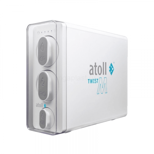 Прямоточная система обратного осмоса ATOLL Twist M (без крана), ATEFDR136