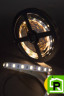 Лента со скотчем 3М светодиодная стандарт 5630, 60 LED/м, 12 Вт/м, 12В , IP20, Цвет: Теплый белый