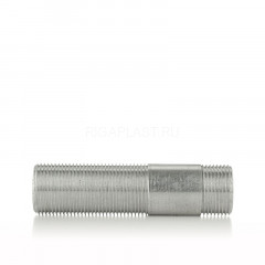 Сгон прямой ELSEN НН 1"×150 мм, латунь с оловянным покрытием (TIN), EBF28.10-150T