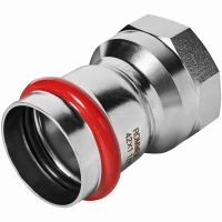 Переходник ВПр-ВР 42х1 1/2" из стали нержавеющей, прессовой ROMMER