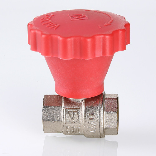 Кран шаровой VALTEC 1/2" ВР/ВР, с плавным управлением (VT.252.N.04)