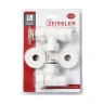 Набор термостатический осевой 1/2" Zeissler 15мм М30х1,5 (Белый)