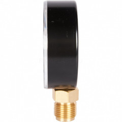 Манометр радиальный 80 мм, 16 бар, 1/2" ROMMER