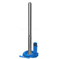 Скважинный насос (встр.конд, каб.50 м) Aquario ASP3E-65-75(P)