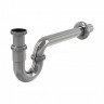Сифон трубный 1 1/4 x 32 для раковины, хром Alcaplast