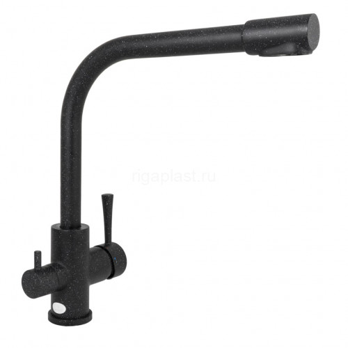 Смеситель для кухни Merkur Black Marble с подачей фильтрованной воды KAISER 26044-12