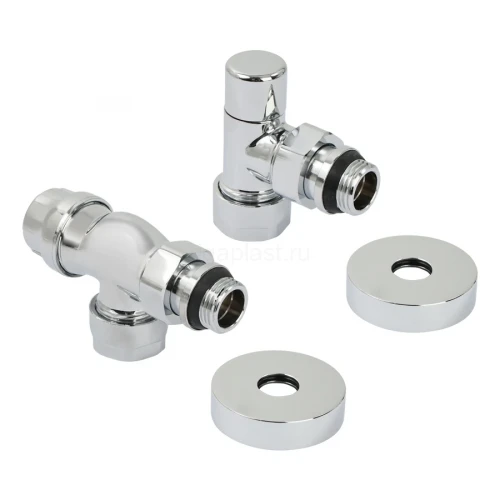 Набор термостатический осевой 1/2" Zeissler 15мм М30х1,5 (Хром)