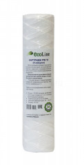Картридж нитяной для очистки воды Ecoline PW10SL (20 микрон)