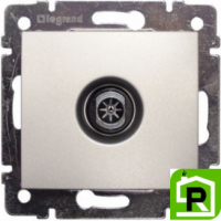 Розетка TV Legrand Valena (алюминий) 770129
