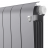 Радиатор биметаллический Royal Thermo Infinity 500 Silver Satin 6 секций, нижнее подключение VR80