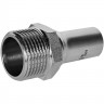 Вставка переходная STOUT НПр-НР, 22 мм x 1 дюйм, из нержавеющей стали, SSS-2024-000221