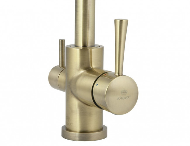 Смеситель для кухни Merkur Bronze с подачей фильтрованной воды KAISER 26044-3