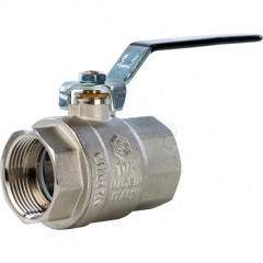 Кран шаровой полнопроходной STOUT 1 1/4", ВР/ВР, ручка «рычаг», SVB-0001-000032
