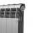 Радиатор биметаллический Royal Thermo BiLiner Silver Satin 500 12 секций, боковое подключение