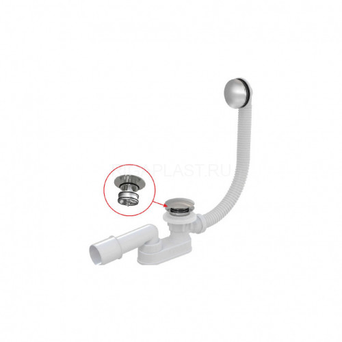 Слив-перелив click-clack Alcaplast