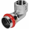 Угольник-переходник ROMMER ВР 22 мм x 1/2" из нержавеющей стали, RSS-0009-002212