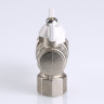 Кран шаровой VALTEC BASE угловой с полусгоном и белой ручкой 1/2" VT.228.NW.04