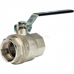 Кран шаровой полнопроходной STOUT 1 1/2", ВР/ВР, ручка «рычаг», SVB-0001-000040