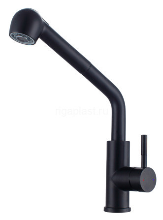 Смеситель для кухни ViEiR V15027-C, из нержавеющей стали, черный